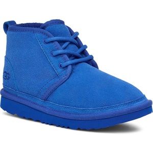 Ugg Neumel II Suede Chukka Regal Blue Boots kids Size 5